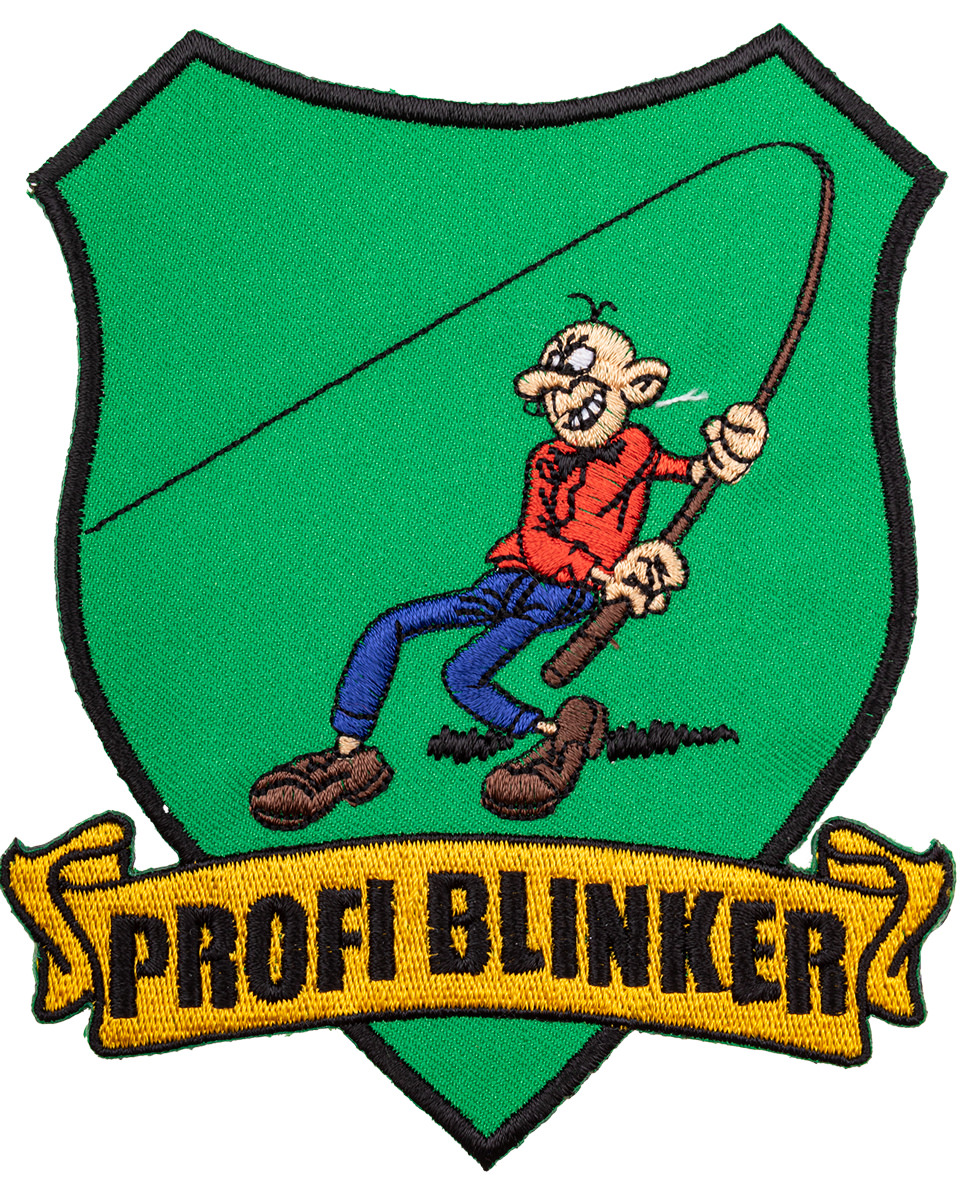 ProfiBlinker Aufnäher hellgrün Original-Logo 